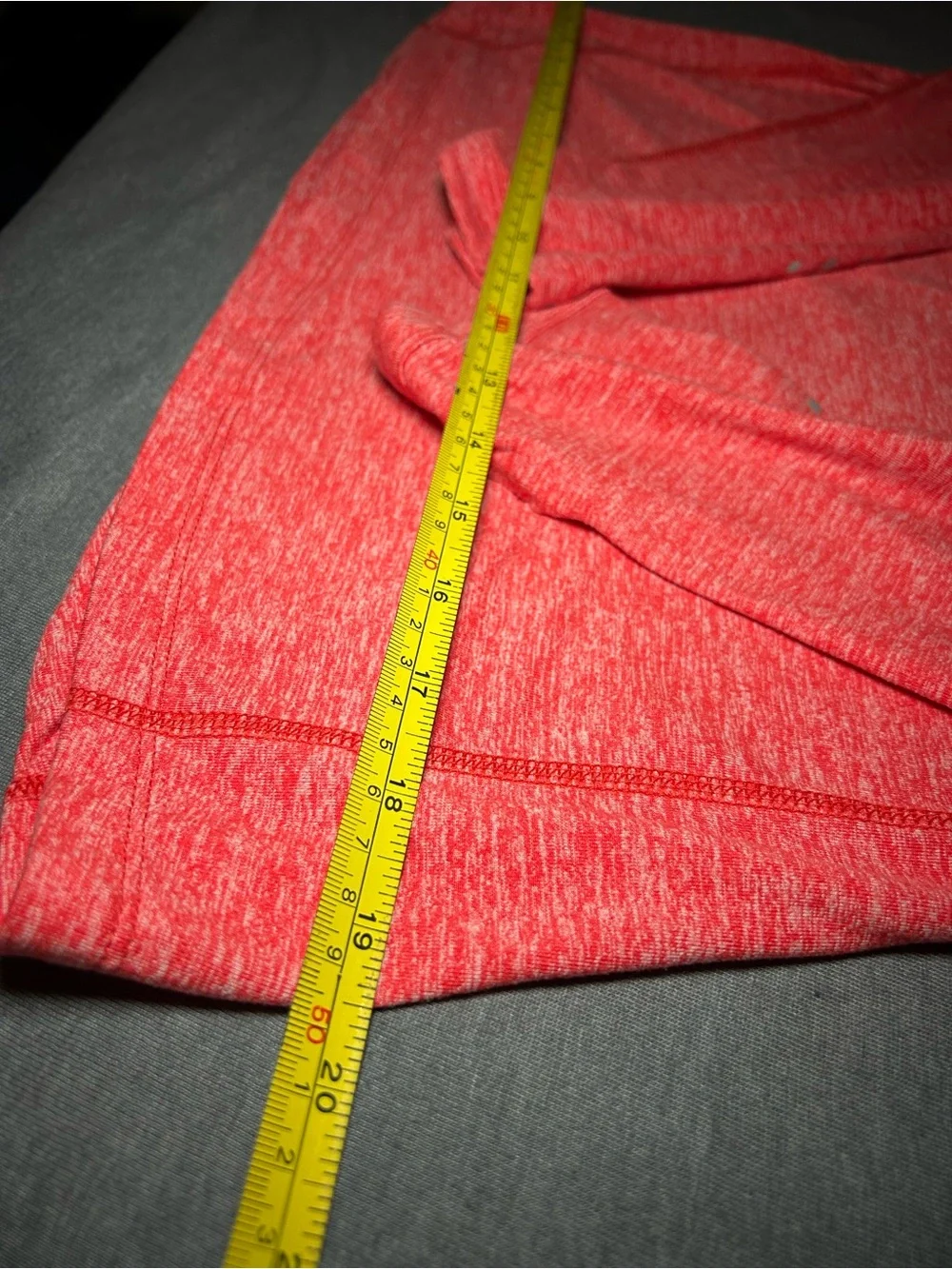 Nike Women's Heather Coral Half-Zip Pullover